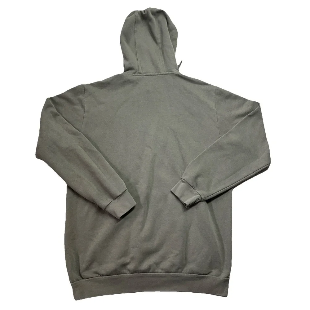 Adidas Mens Light Green Long Sleeve Pullover Hoodie Size L